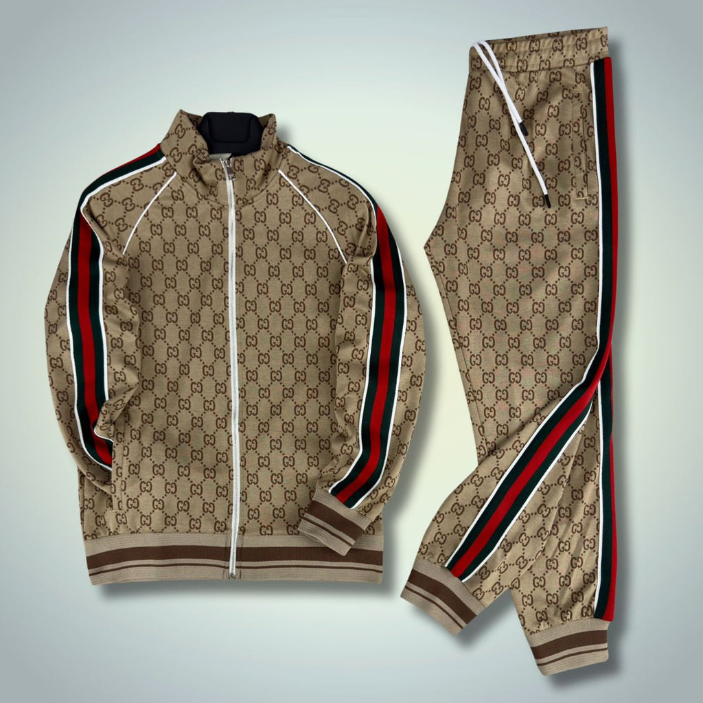 Gucci férfi tréningruha, bézs. Prémium minőség
