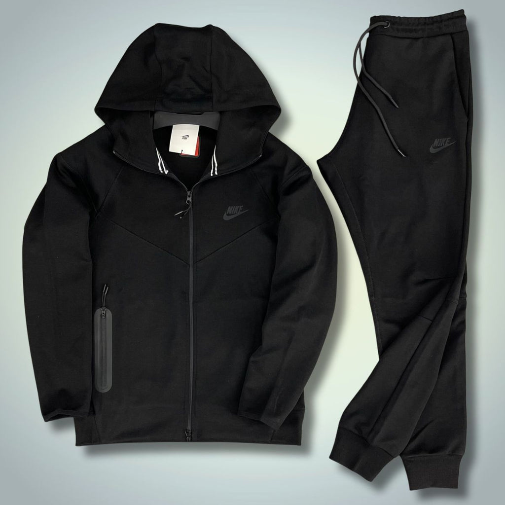 Nike Tech Fleece férfi tréningruha, fekete. 2023-as modell. Prémium minőség