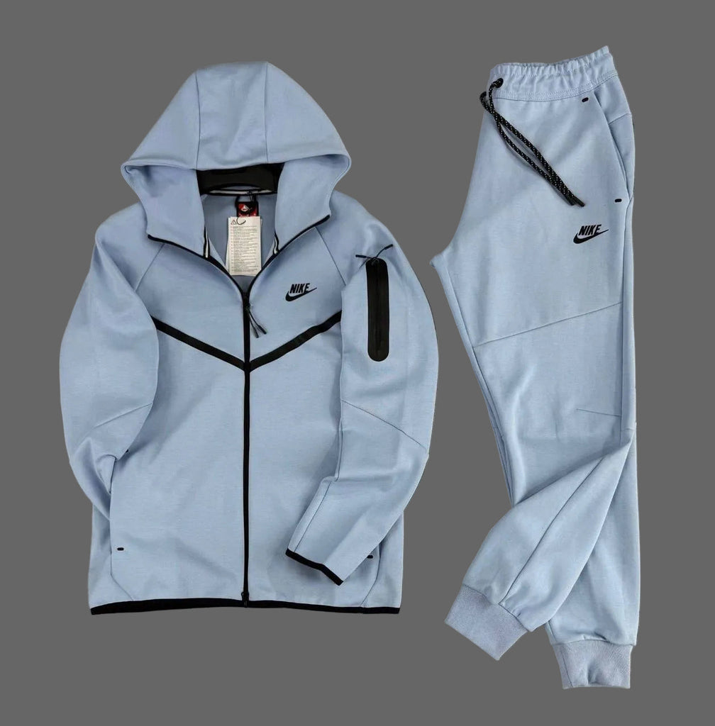 Nike Tech Fleece férfi melegítő, világoskék