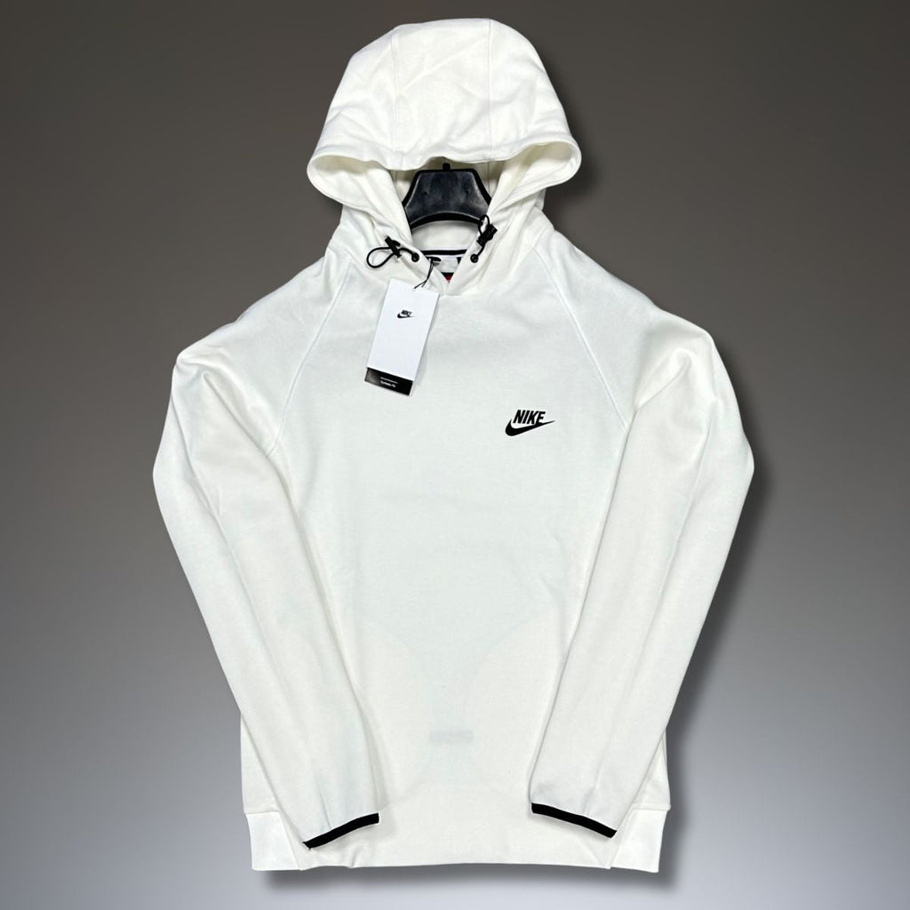 Nike Tech Fleece férfi kapucnis pulóver, fehér. Prémium minőség