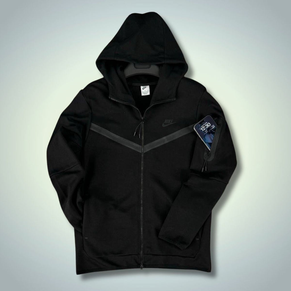 Nike Tech Fleece férfi pulóver, fekete. Prémium minőség